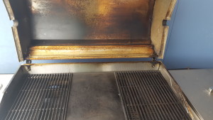 Before BBQ cleaning service