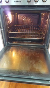 oven cleaning service before and after photos